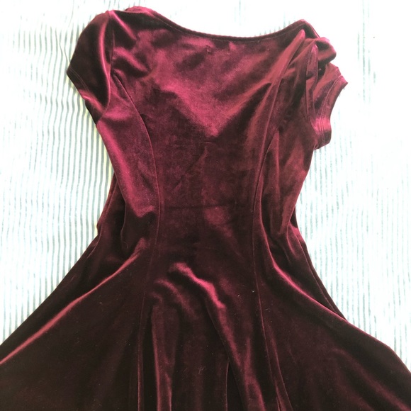 Velvet mini dress - Picture 5 of 5